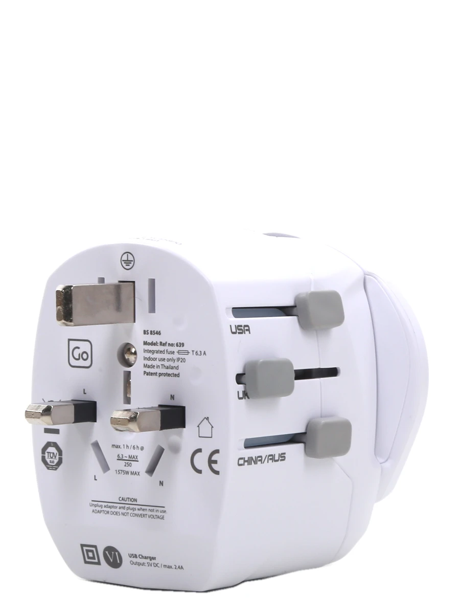 Adaptateur USB Go Travel Electrique Universel 6 Adaptateur USB Go Travel Electrique Universel – Image 4