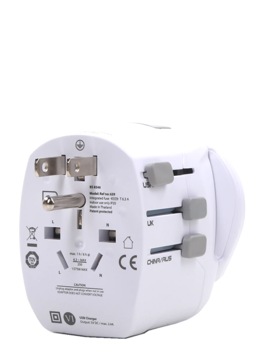 Adaptateur USB Go Travel Electrique Universel 7 Adaptateur USB Go Travel Electrique Universel – Image 5