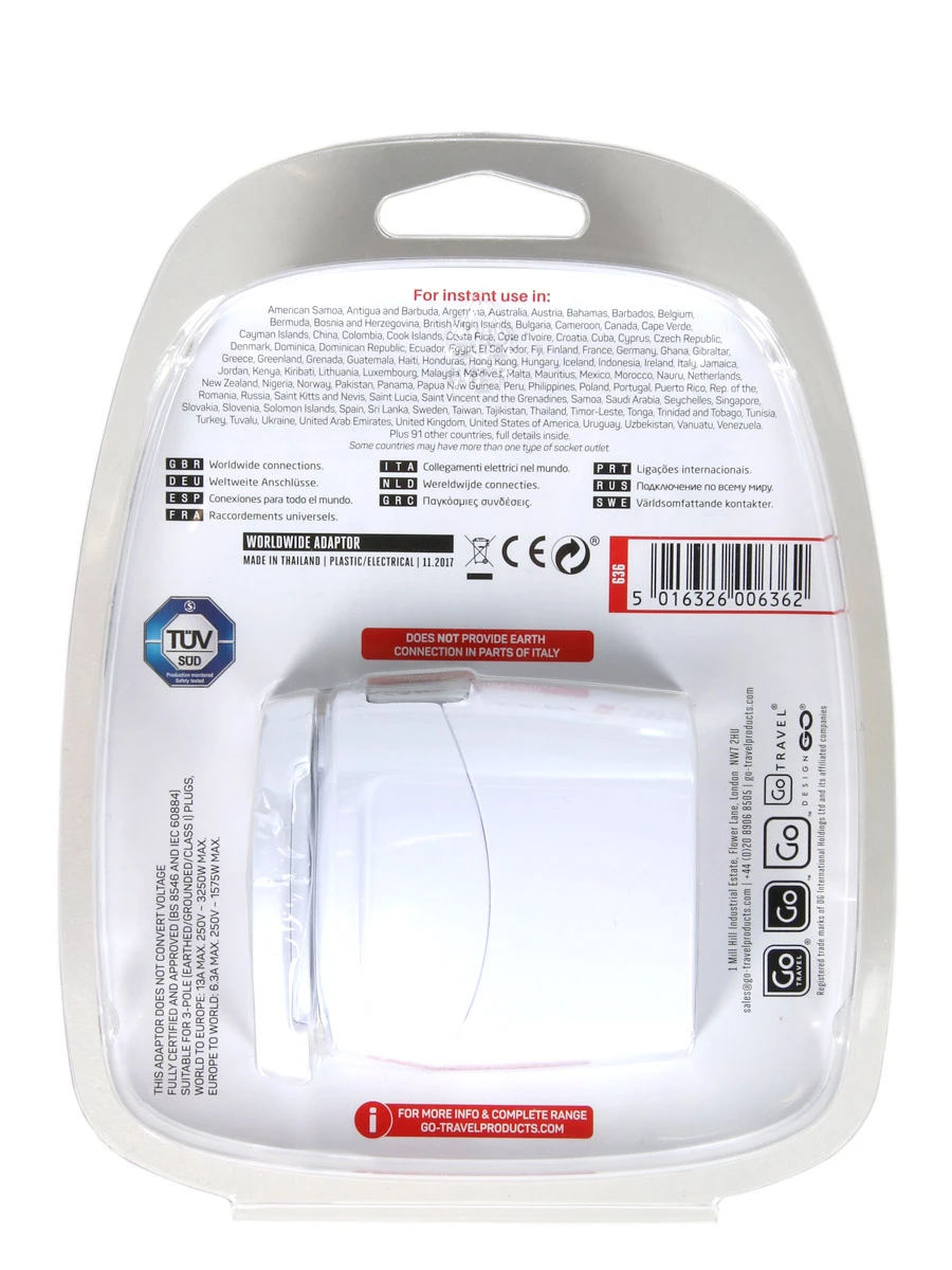 Adaptateur Coulissant Go Travel Electrique Universel 12 Adaptateur Coulissant Go Travel Electrique Universel – Image 10