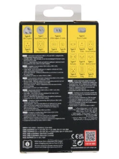 Adaptateur USB A & C Go Travel Electrique Monde -Sac et Style Boutique adaptateur go travel 845763z