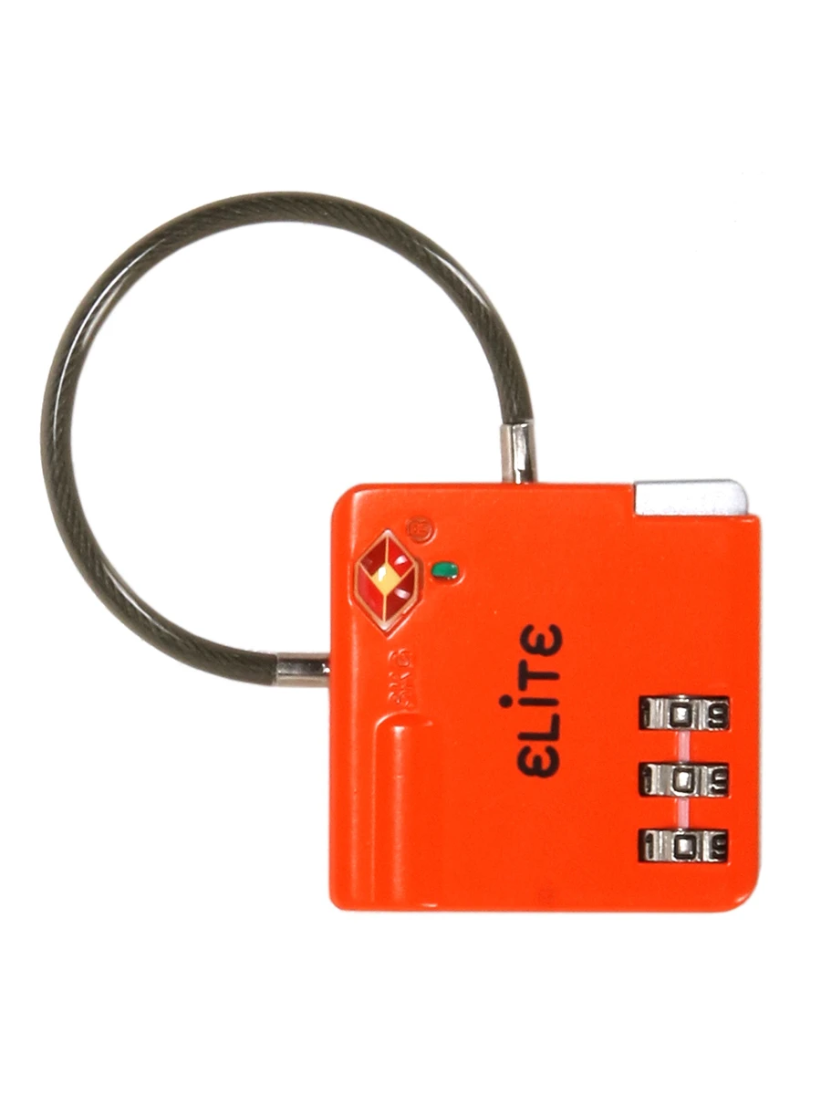 Cadenas à Câble à Code TSA Elite 3 Cadenas à Câble à Code TSA Elite
