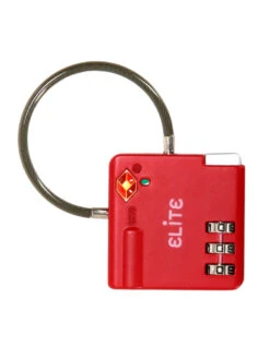 Cadenas à Câble à Code TSA Elite 15 Cadenas à Câble à Code TSA Elite -Sac et Style Boutique cadenas elite 722797z