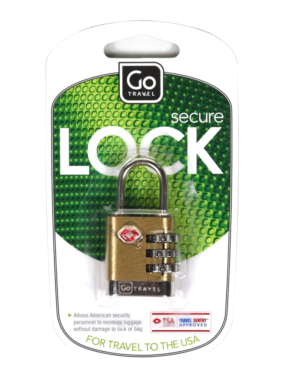 Cadenas à Code TSA Go Travel Sécurité 4 Cadenas à Code TSA Go Travel Sécurité – Image 2