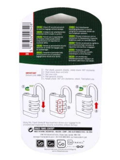 Cadenas à Code TSA Go Travel Sécurité 11 Cadenas à Code TSA Go Travel Sécurité -Sac et Style Boutique cadenas go travel 221504z