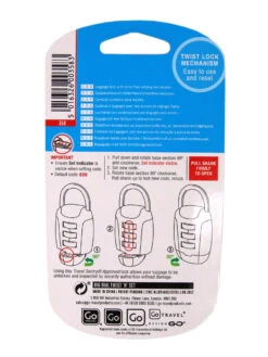 Cadenas à Code TSA Go Travel Sécurité - Grand Chiffre -Sac et Style Boutique cadenas go travel 489555z