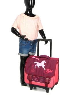 Cartable à Roulettes Cybel Au Galop 38 Cm -Sac et Style Boutique cartables scolaires dessins animes 783244z