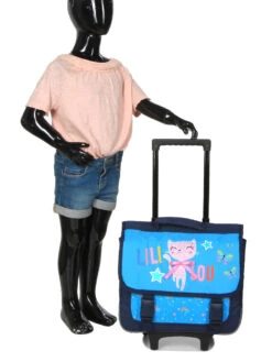 Cartable à Roulettes Lili Lou Butterfly 38 Cm -Sac et Style Boutique cartables scolaires dessins animes 787091z