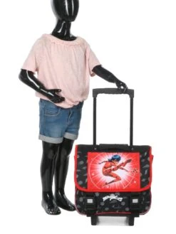 Cartable à Roulettes Miraculous Love And Courage 38 Cm -Sac et Style Boutique cartables scolaires dessins animes 871406z