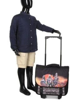 Disney Cartable à Roulettes Star Wars The Mandalorian Soldiers 38 Cm -Sac et Style Boutique cartables scolaires disney 792540z