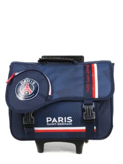 Cartable à Roulettes PSG 41 Cm -Sac et Style Boutique cartables scolaires football 871561z