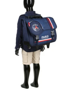 Cartable à Roulettes PSG 41 Cm -Sac et Style Boutique cartables scolaires football 871572z