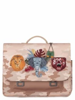 Cartable Jeune Premier It Bag Midi Wild Life 38 Cm -Sac et Style Boutique cartables scolaires jeune premier 763171z