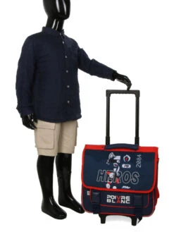 Cartable à Roulettes Poivre Blanc Boy Fox Hero 38 Cm -Sac et Style Boutique cartables scolaires poivre blanc 696281z