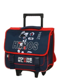 Cartable à Roulettes Poivre Blanc Boy Fox Hero 38 Cm