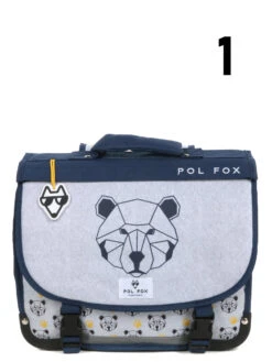 Cartable Réversible Pol Fox Bear 35 Cm 34 Cartable Réversible Pol Fox Bear 35 Cm -Sac et Style Boutique cartables scolaires pol fox 841587z