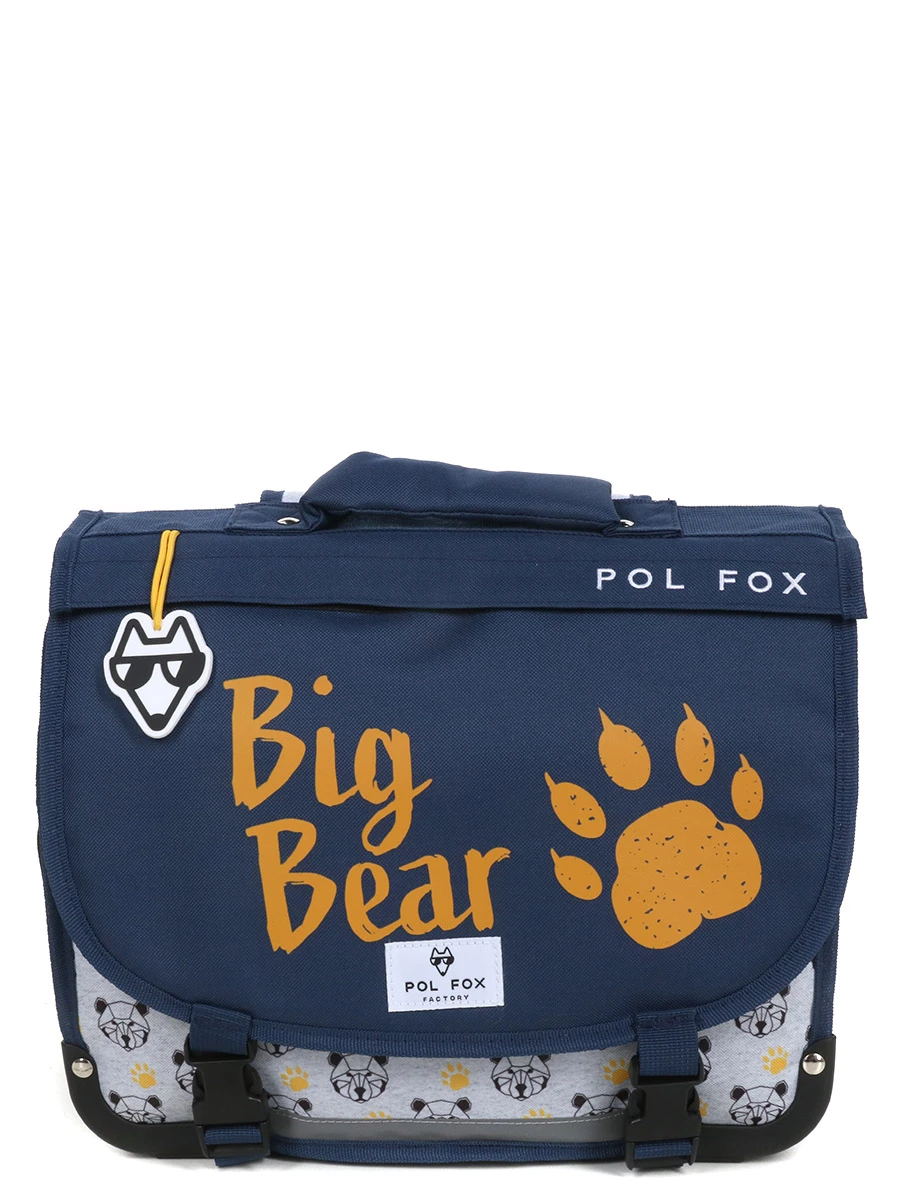 Cartable Réversible Pol Fox Bear 35 Cm 5 Cartable Réversible Pol Fox Bear 35 Cm – Image 3
