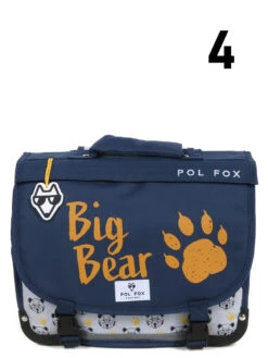 Cartable Réversible Pol Fox Bear 35 Cm 37 Cartable Réversible Pol Fox Bear 35 Cm -Sac et Style Boutique cartables scolaires pol fox 841603z