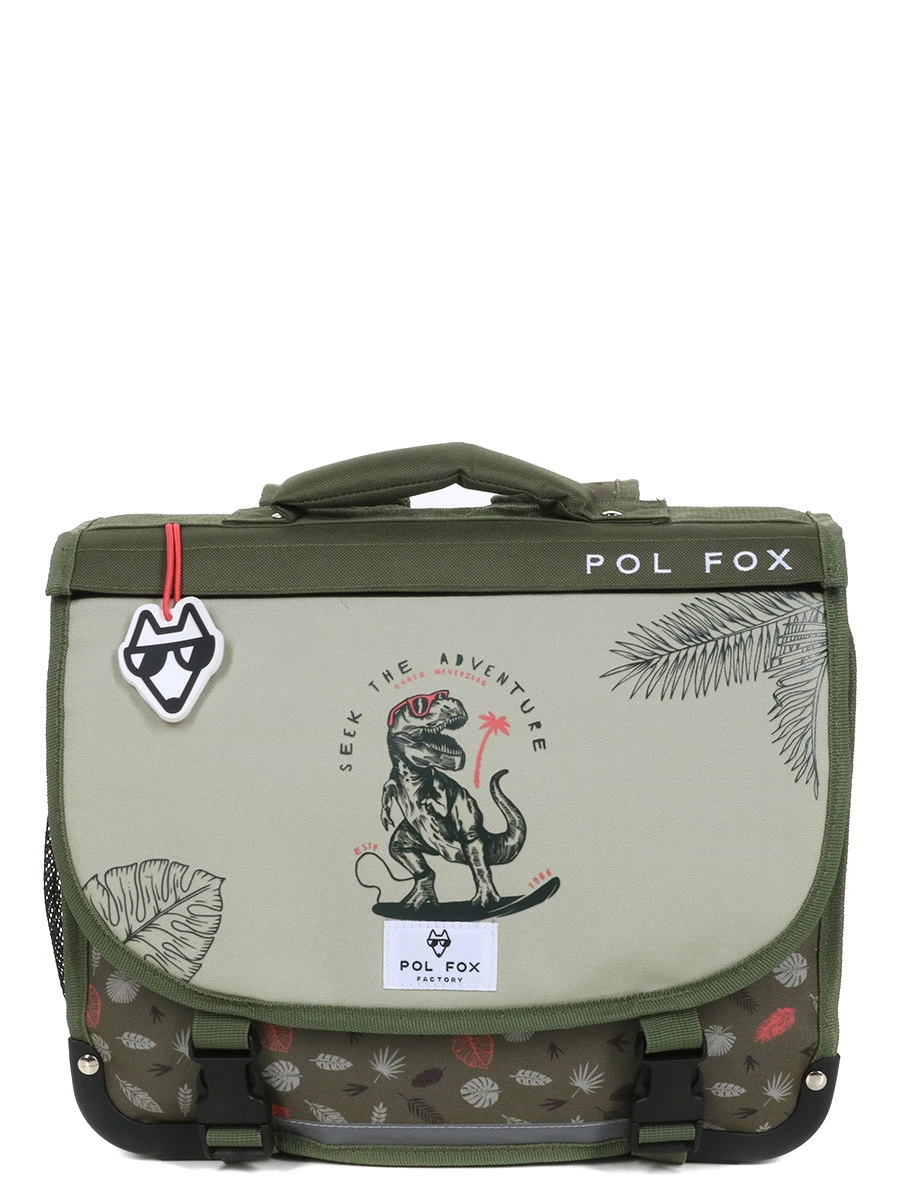 Cartable Réversible Pol Fox Dino Ride 35 Cm 4 Cartable Réversible Pol Fox Dino Ride 35 Cm – Image 2