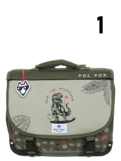 Cartable Réversible Pol Fox Dino Ride 35 Cm 34 Cartable Réversible Pol Fox Dino Ride 35 Cm -Sac et Style Boutique cartables scolaires pol fox 841633z