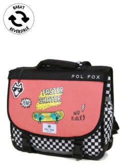 Cartable Réversible Pol Fox Skate 2 - 35 Cm