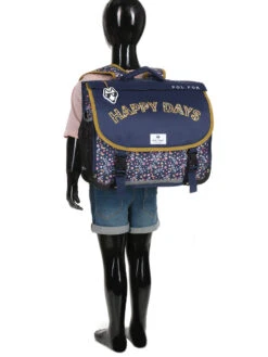 Cartable Réversible Pol Fox Happy Days 38 Cm -Sac et Style Boutique cartables scolaires pol fox 841834z
