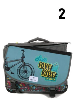 Cartable Réversible Pol Fox Rider 38 Cm -Sac et Style Boutique cartables scolaires pol fox 842689z