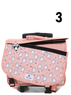 Cartable à Roulettes Réversible Pol Fox Hello 38 Cm 39 Cartable à Roulettes Réversible Pol Fox Hello 38 Cm -Sac et Style Boutique cartables scolaires pol fox 842719z