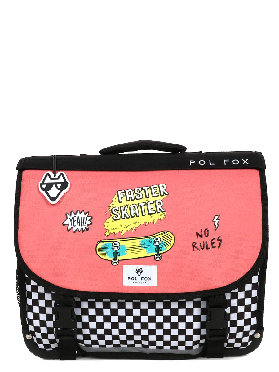 Cartable Réversible Pol Fox Skate 2 - 38 Cm 4 Cartable Réversible Pol Fox Skate 2 - 38 Cm – Image 2