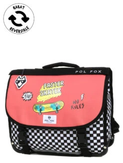 Cartable Réversible Pol Fox Skate 2 - 38 Cm