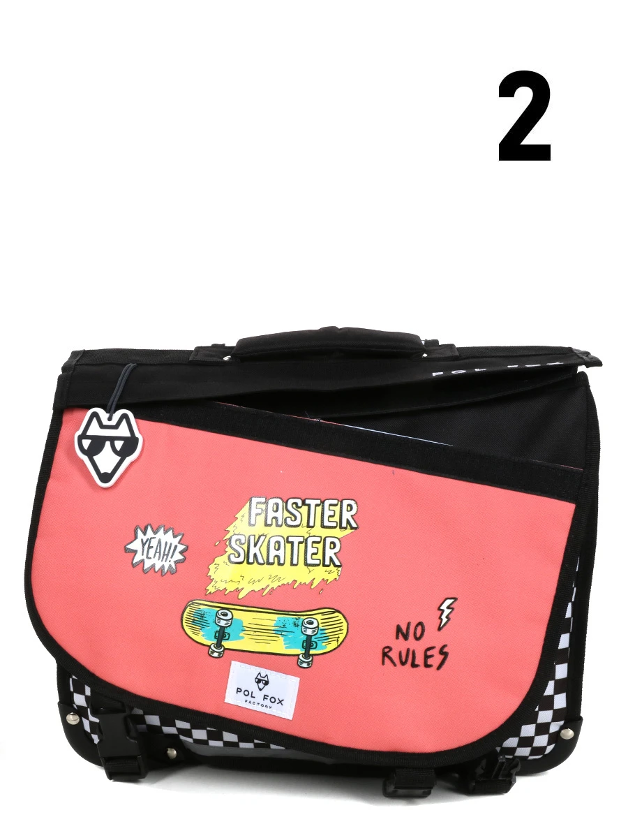 Cartable Réversible Pol Fox Skate 2 - 38 Cm 16 Cartable Réversible Pol Fox Skate 2 - 38 Cm – Image 14