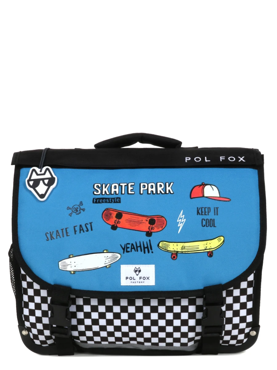 Cartable Réversible Pol Fox Skate 2 - 38 Cm 5 Cartable Réversible Pol Fox Skate 2 - 38 Cm – Image 3