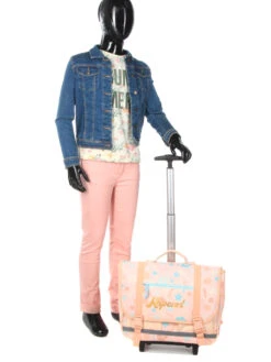 Cartable à Roulettes Rip Curl Seaside Breeze Wheeley Satchel 38 Cm -Sac et Style Boutique cartables scolaires rip curl 856318z