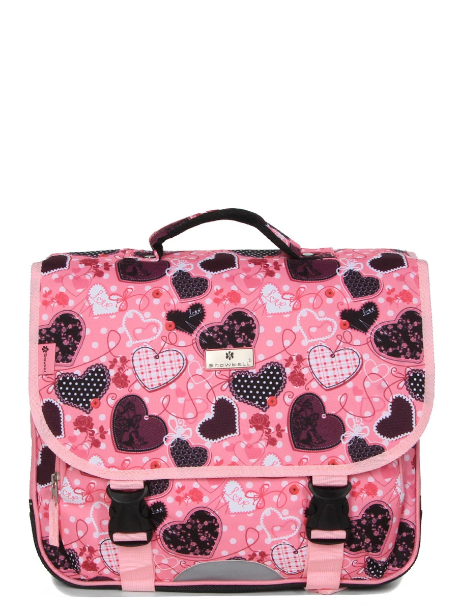 Cartable Snowball Romantique Coeur 38 Cm 4 Cartable Snowball Romantique Coeur 38 Cm – Image 2