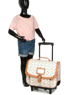 Cartable à Roulettes Tann's Les Fantaisies Claire 38 Cm -Sac et Style Boutique cartables scolaires tanns 766894z