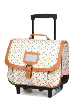 Cartable à Roulettes Tann's Les Fantaisies Claire 38 Cm