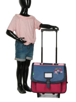 Cartable à Roulettes Tann's Les Fantaisies Olivia 38 Cm -Sac et Style Boutique cartables scolaires tanns 773840z