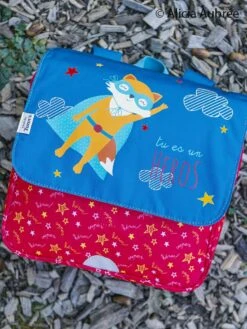 Cartable L'école Des Tann's Super-héros 29 Cm -Sac et Style Boutique cartables scolaires tanns 779727z