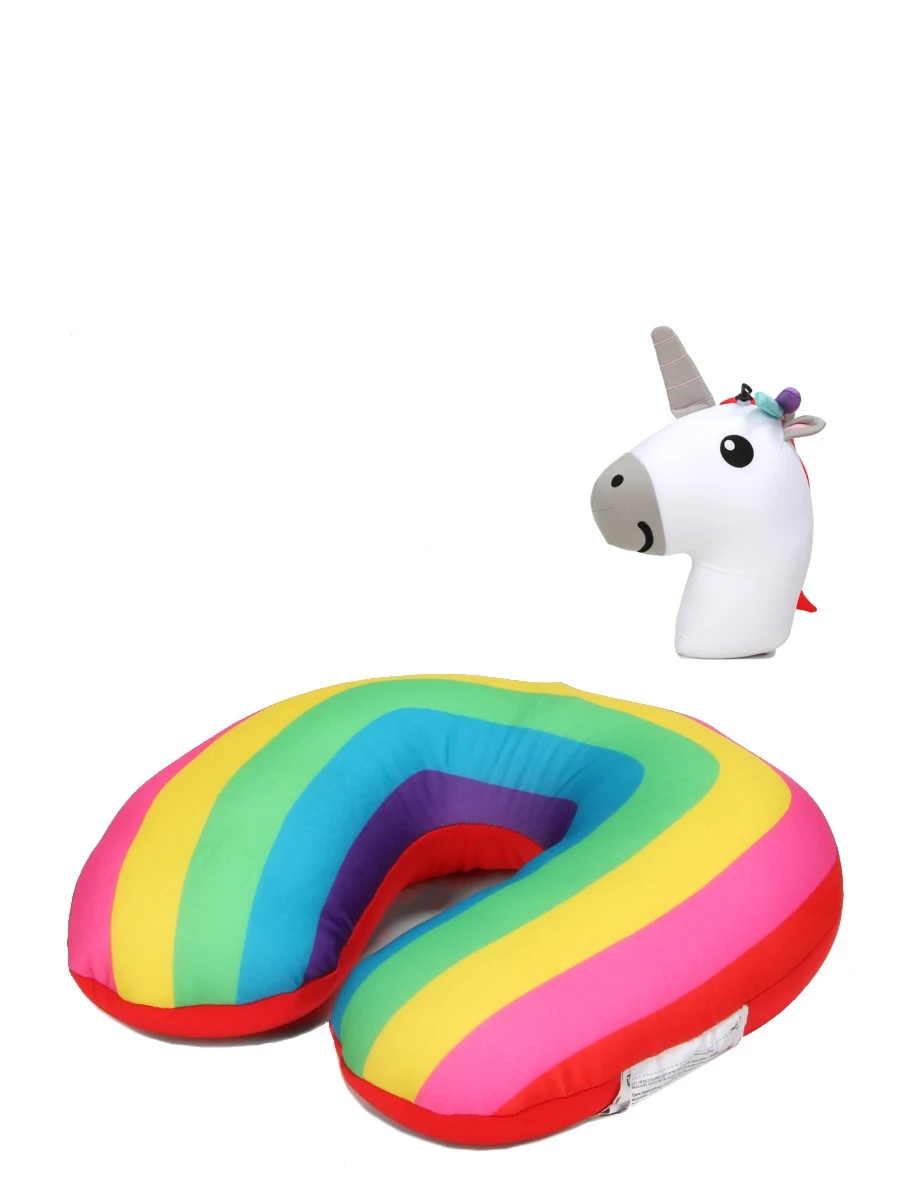 Coussin De Voyage Kikkerland Zip & Flip Licorne 3 Coussin De Voyage Kikkerland Zip & Flip Licorne