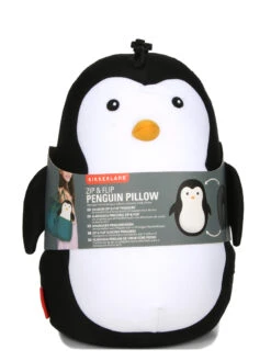 Coussin De Voyage Kikkerland Zip & Flip Pingouin -Sac et Style Boutique coussin kikkerland 648039z