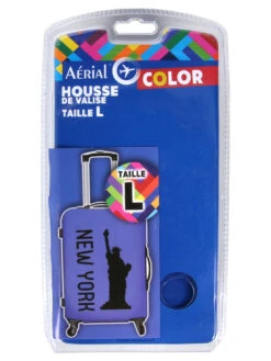 Housse De Valise Aérial New York - L -Sac et Style Boutique housse valise aerial 536079z