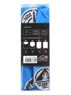 Housse De Valise Airtex Fantaisie Stickers - M -Sac et Style Boutique housse valise airtex 490946z