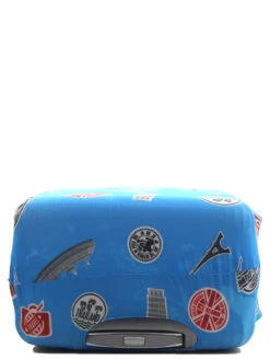 Housse De Valise Airtex Fantaisie Stickers - M -Sac et Style Boutique housse valise airtex 490956z