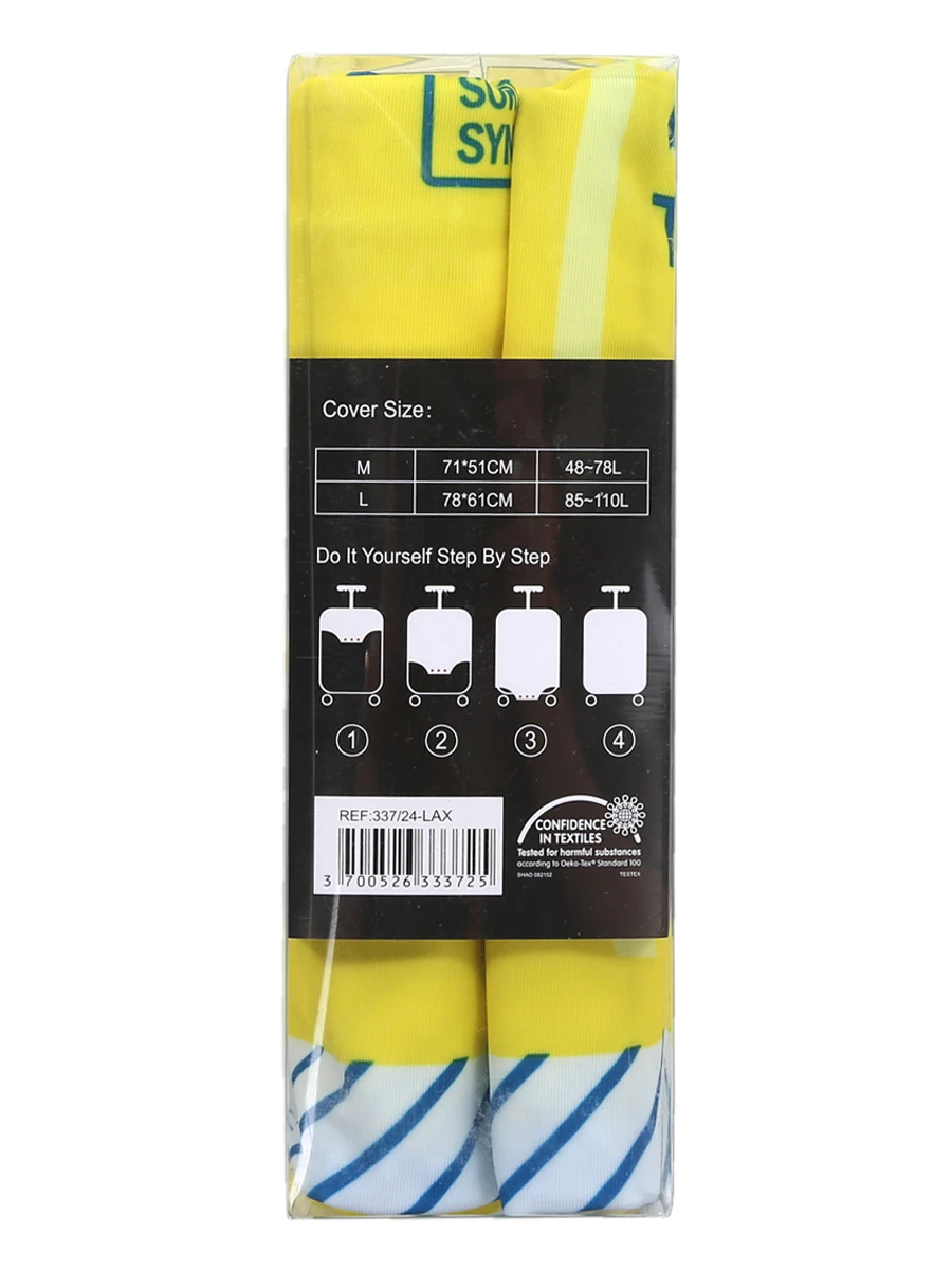 Housse De Valise Airtex To Los Angeles LAX - M 12 Housse De Valise Airtex To Los Angeles LAX - M – Image 10