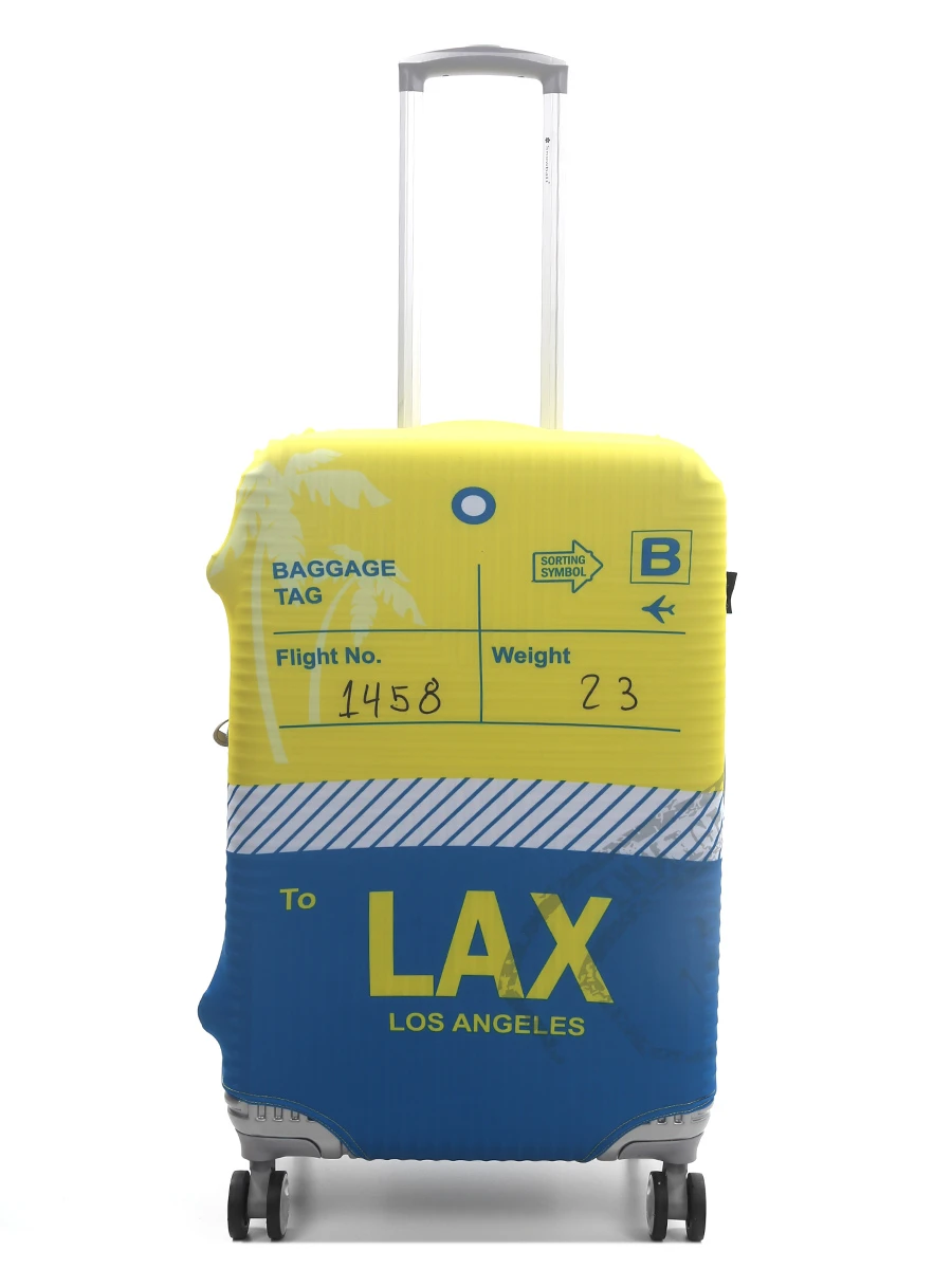 Housse De Valise Airtex To Los Angeles LAX - M 4 Housse De Valise Airtex To Los Angeles LAX - M – Image 2