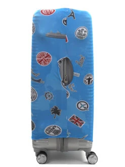 Housse De Valise Airtex Fantaisie Stickers - L 19 Housse De Valise Airtex Fantaisie Stickers - L -Sac et Style Boutique housse valise airtex 491312z