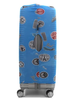 Housse De Valise Airtex Fantaisie Stickers - L 18 Housse De Valise Airtex Fantaisie Stickers - L -Sac et Style Boutique housse valise airtex 491314z