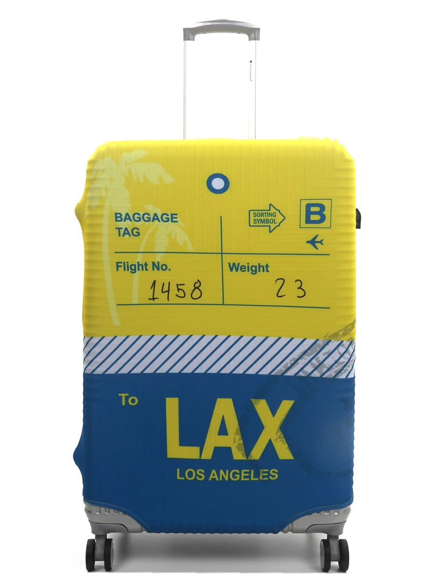 Housse De Valise Airtex To Los Angeles LAX - L 4 Housse De Valise Airtex To Los Angeles LAX - L – Image 2