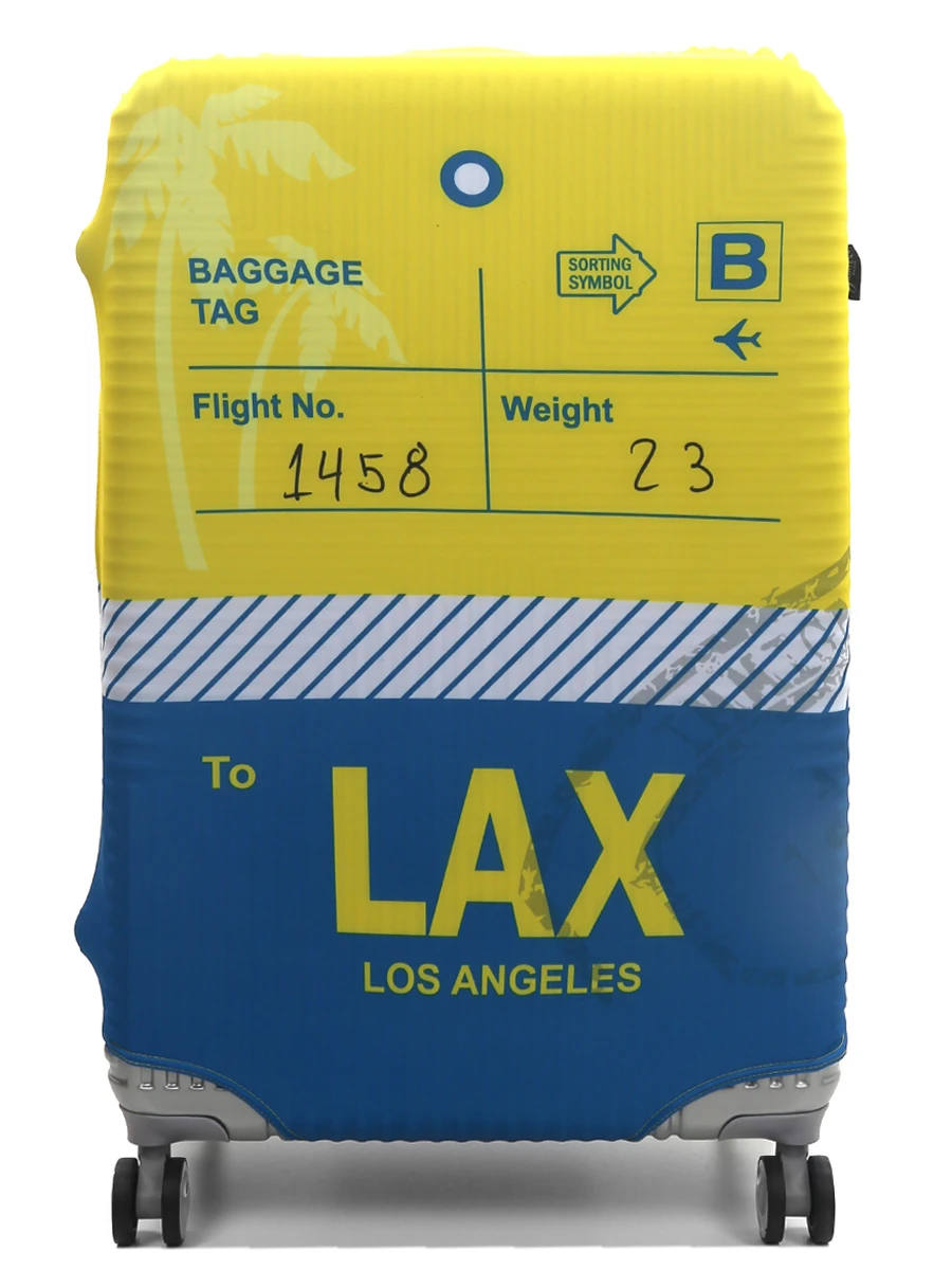 Housse De Valise Airtex To Los Angeles LAX - L 5 Housse De Valise Airtex To Los Angeles LAX - L – Image 3