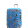Housse De Valise Airtex Fantaisie Stickers - M -Sac et Style Boutique housse valise airtex 492853z