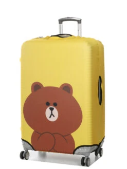 Housse De Valise Periea Yellow Teddy L